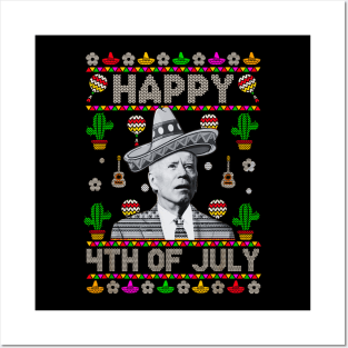 Happy 4th of july Posters and Art